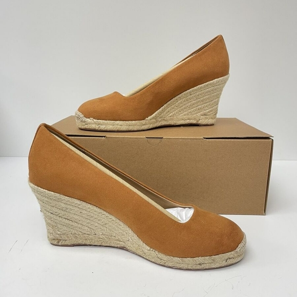J. Crew Suede Espadrilles Wedges - Picture 1 of 1